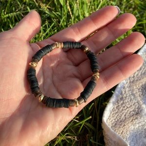 Handmade heishi bracelet